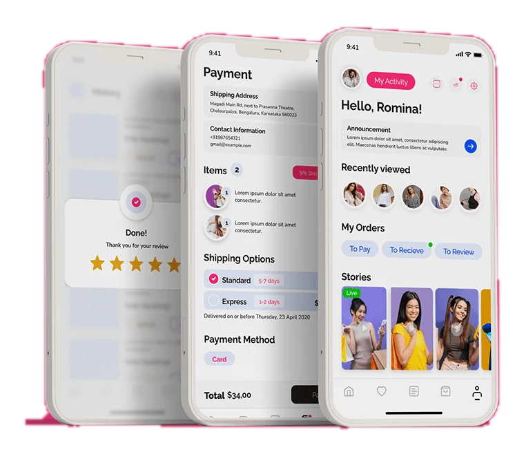 7EVEN · Women’s fashion e-commerce app